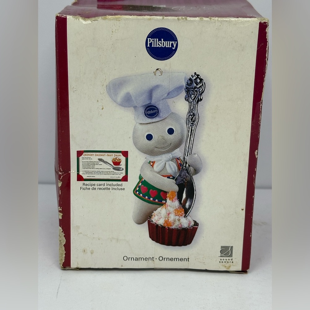 2007 Pillsbury Doughboy with SOUND - Carlton Ornament E7